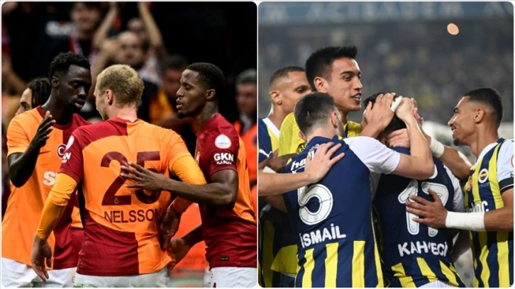 Galatasaray ve Fenerbahçe, ilk yarının kalanında aynı mesafeyi katedecek