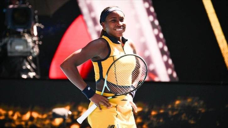 Gauff, Avustralya Açık'ta yarı finale yükseldi