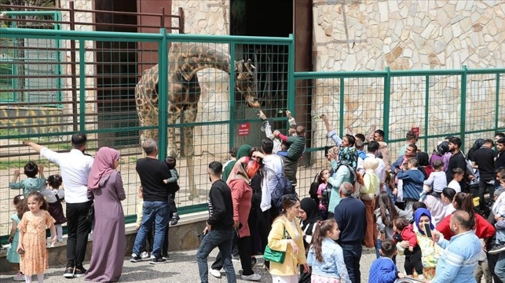 Gaziantep Doğal Yaşam Parkı'nda bayram yoğunluğu