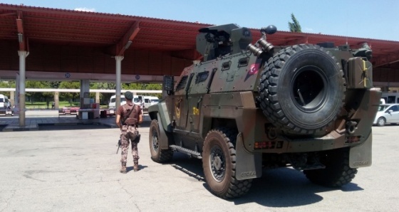 Gaziantep otogarında mühimmat bulundu