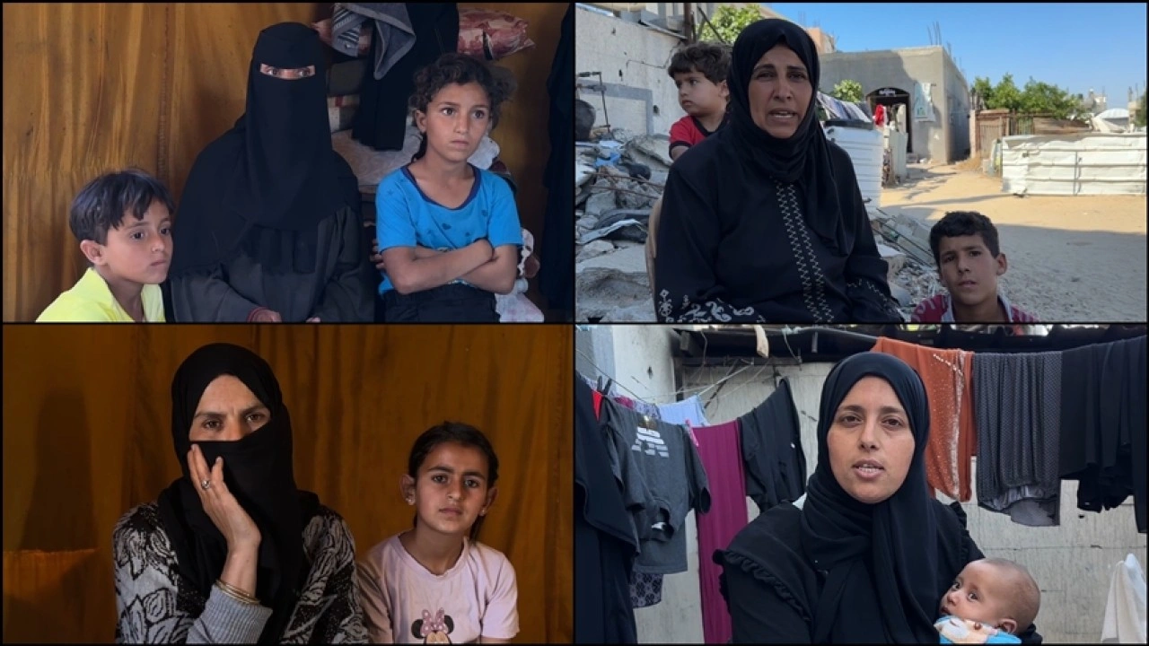 Gazze’de ailelerini ayakta tutmaya çalışan Filistinli annelerden dünyaya çağrı: Bize destek olun