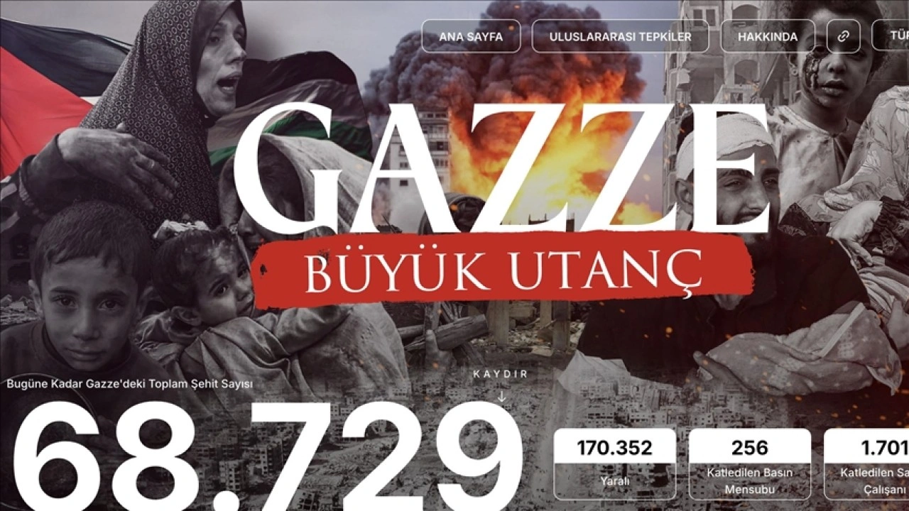 Gazze'ye yönelik soykırımın kayıt altına alındığı dijital platform eriÅŸime açıldı