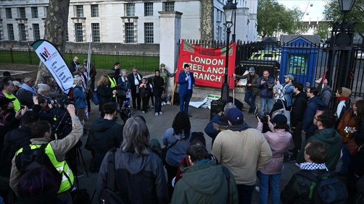 Gazze'de öldürülen gazeteciler Londra'da anıldı