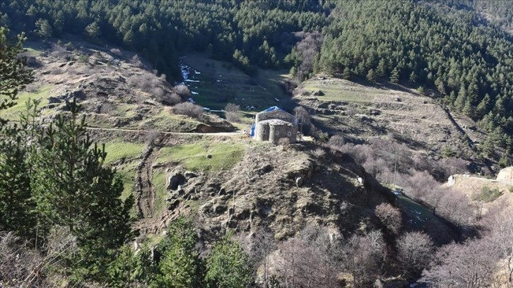 Giresun'da tarihi Şah Yolu'ndaki kilise gelecek yaz ziyarete açılacak