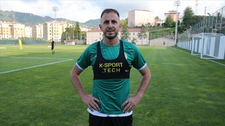Giresunspor'un kaptanı Zeki Yavru, yeni sezondaki hedeflerini anlattı