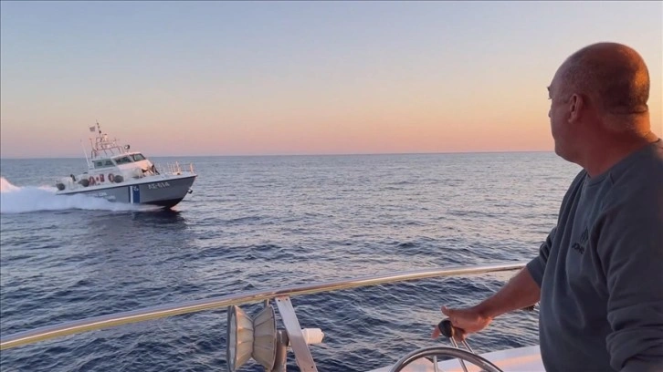 Gökçeada açıklarında Yunan Sahil Güvenliğinden Türk balıkçı teknesine taciz