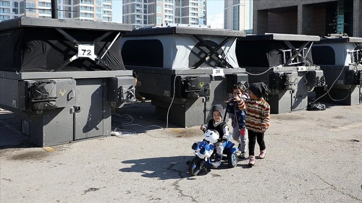 Gönüllü karavancılar, Malatya'da 450 depremzedeyi misafir ediyor
