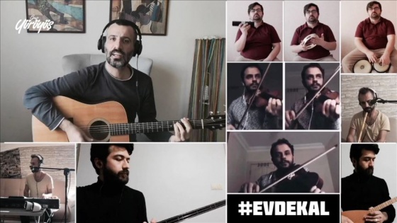 Grup Yürüyüş evde çaldı, evde söyledi