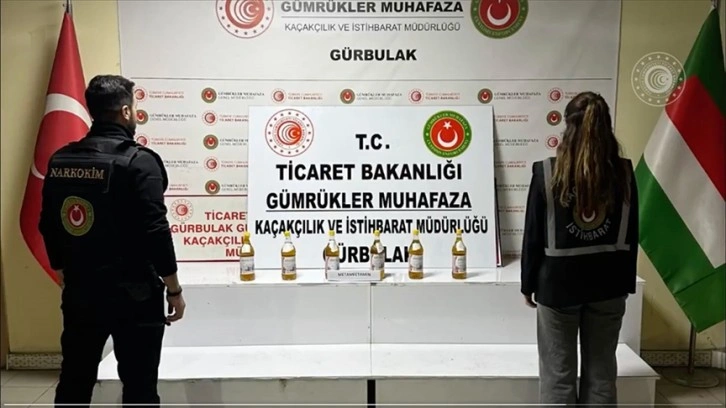 Gürbulak Gümrük Kapısı'nda 6 kilo 168 gram metamfetamin ele geçirildi