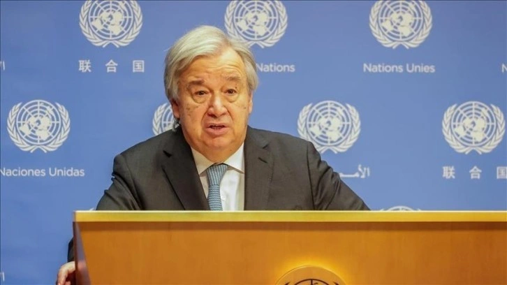 Guterres, Gazze'deki durumun bölgeye yayılma riskine karşı uyararak itidal çağrısı yaptı