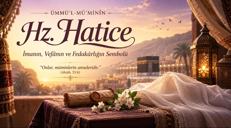&Uuml;mm&uuml;&rsquo;l-M&uuml;&rsquo;minin Hazreti Hatice: İmanın, vefanın ve fedak&acirc;rlığın sembol&uuml; -H&uuml;lya Ayhan yazdı-