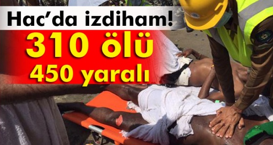 Hac'da izdiham: 450'den fazla ölü