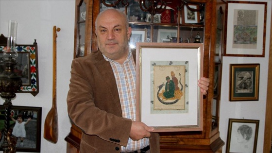 Hacı Bektaş Veli'nin en eski tablosunu Almanya'daki müzayededen satın aldı