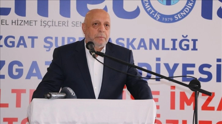 Hak-İş Genel Başkanı Mahmut Arslan'dan toplu iş sözleşmesi açıklaması