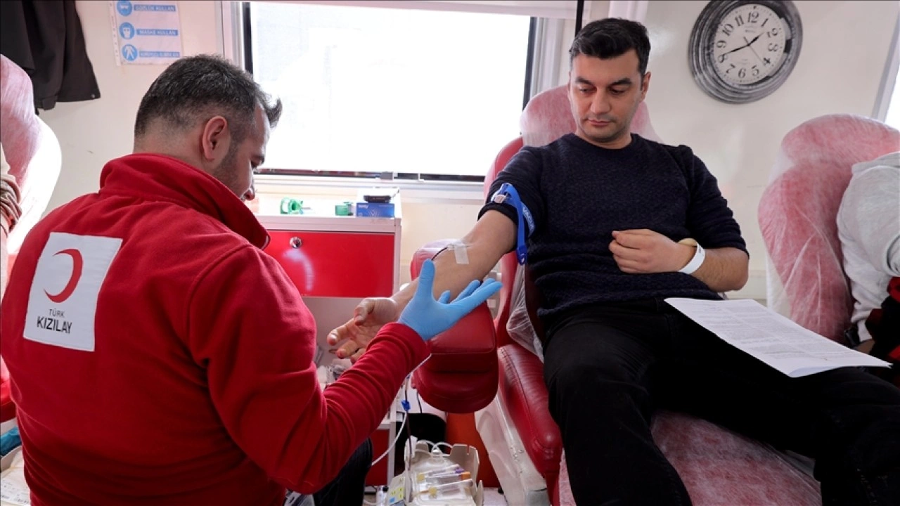 Hakkari'de kan bağışında "rekor" seferberliği