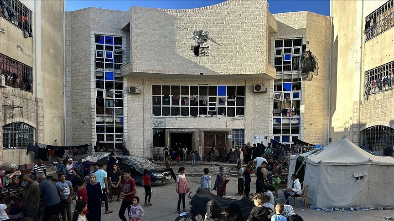 Han Yunus’ta yerinden edilmiş Filistinliler zorlu yaşam koşullarıyla mücadele ediyor
