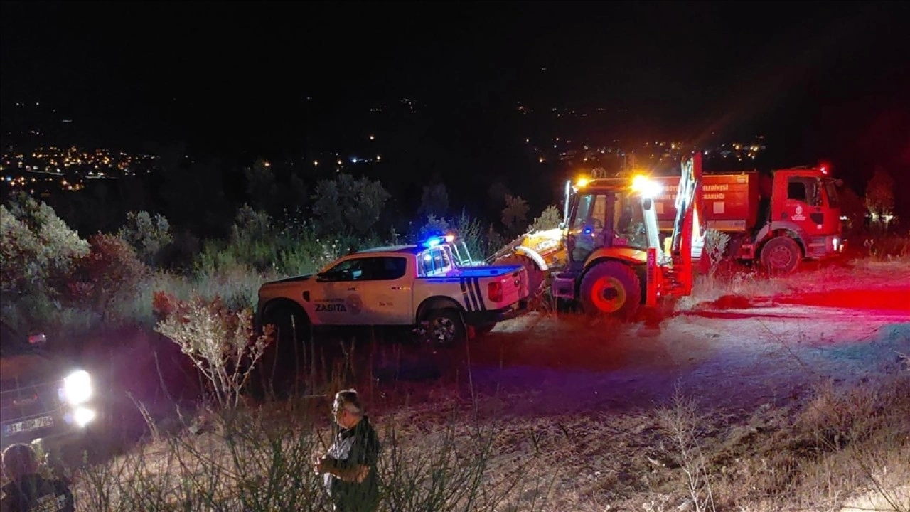 Hatay'da çıkan örtü yangını söndürüldü