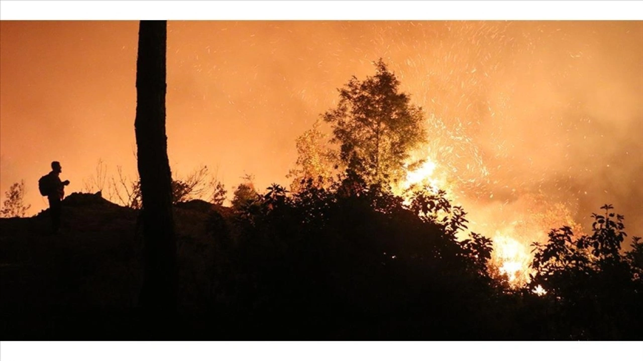 Hatay Valiliğinden Suriye'deki yangına ilişkin açıklama