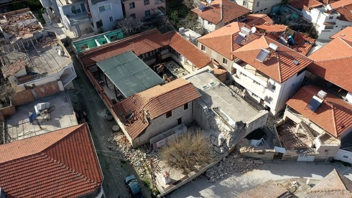 Hatay'daki Zeytin ve Zeytinyağı Müzesinin 300 yıllık binası da depremlerde hasar gördü