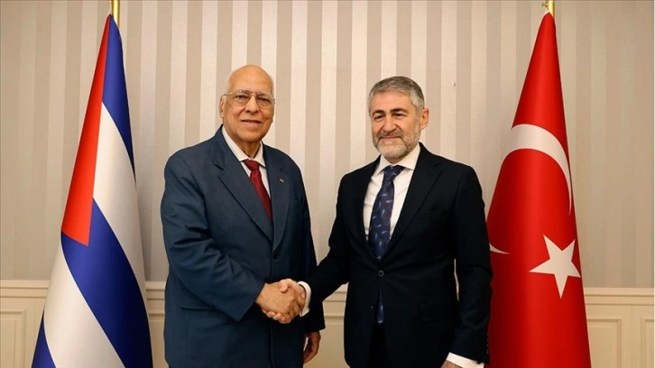 Hazine ve Maliye Bakanı Nebati, Küba Başbakan Yardımcısı Ruiz ile görüştü