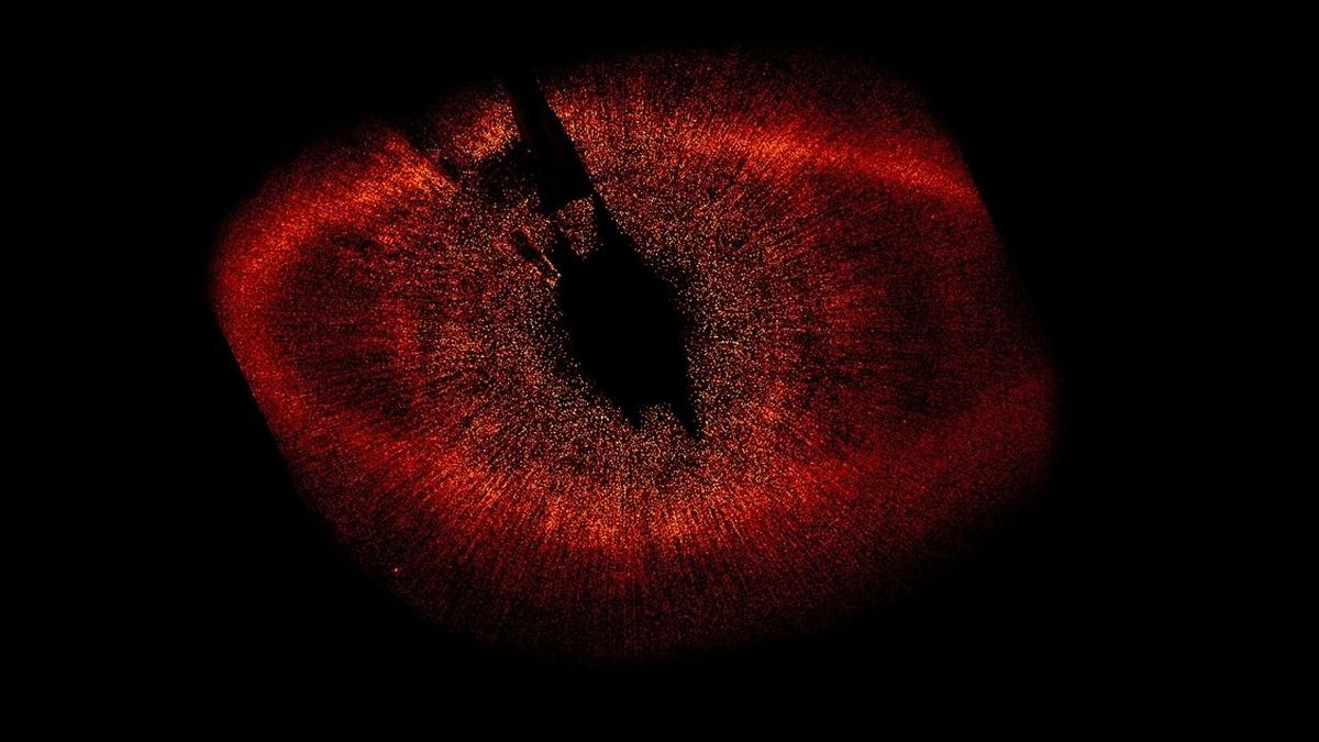 Hubble Uzay Teleskobu, iki kozmik &ccedil;arpışmadan kalan tozlu kalıntıları tespit etti