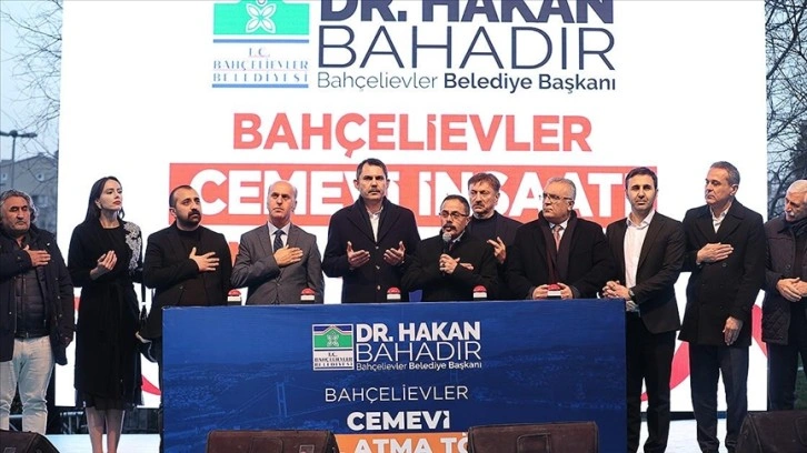 İBB Başkan adayı Kurum, Bahçelievler'de cemevi temel atma törenine katıldı