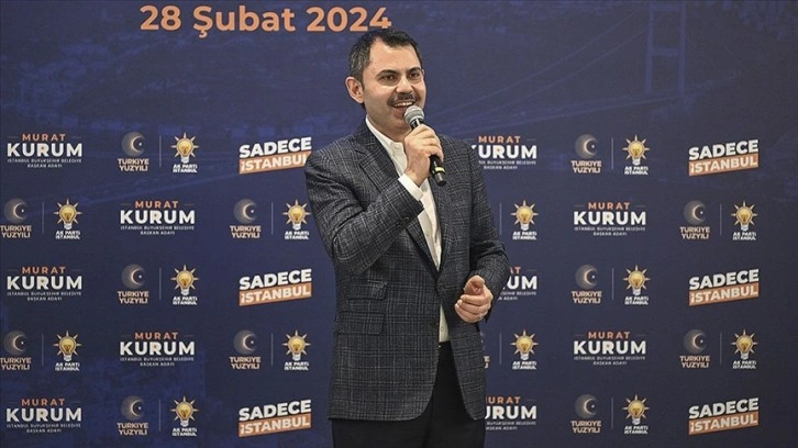 İBB Başkan adayı Kurum: İcraat, hizmet, belediyecilik bizim işimiz