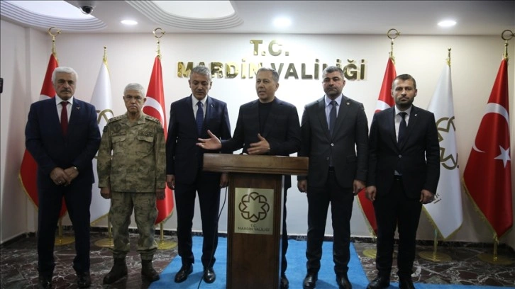 İçişleri Bakanı Ali Yerlikaya, Mardin'de konuştu: Cansiperane çalışmaya kararlılıkla devam edec