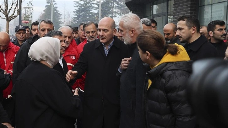 İçişleri Bakanı Soylu, Düzce Merkez'de incelemelerde bulundu