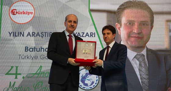 İhlas Medya Ankara Temsilcisi Batuhan Yaşar’a 'Yılın Araştırmacı-Yazarı' ödülü