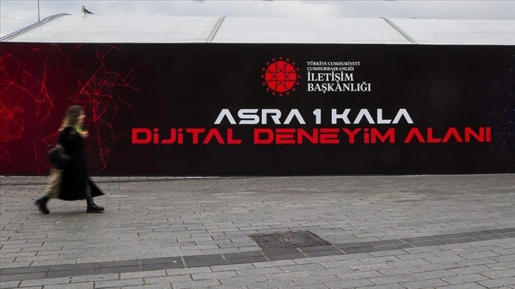 İletişim Başkanlığından 'Asra 1 Kala' dijital gösterimi