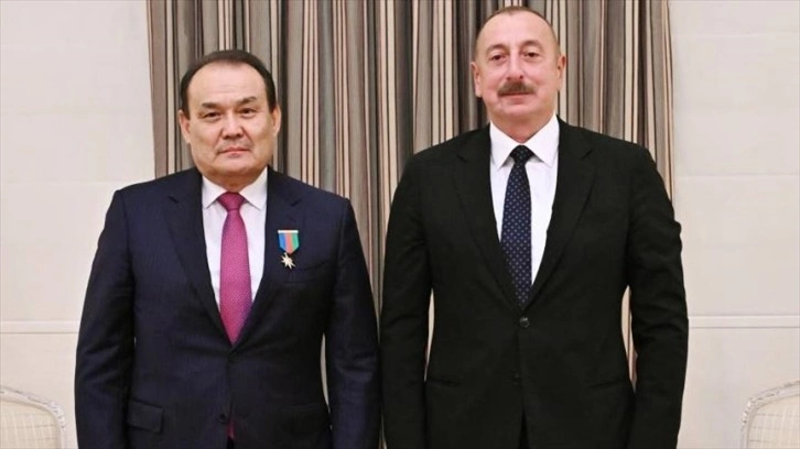 İlham Aliyev'den Türk Devletleri Teşkilatı Genel Sekreteri Amreyev'e 