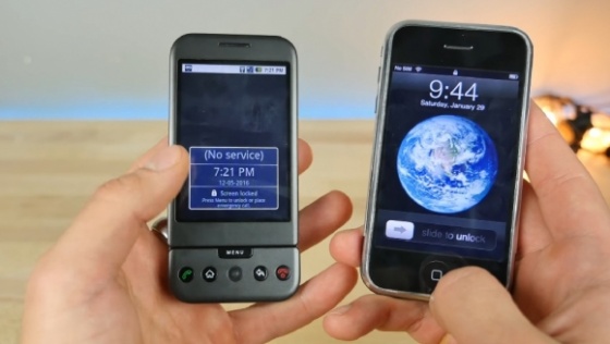 İlk iPhone, ilk Android'e karşı!