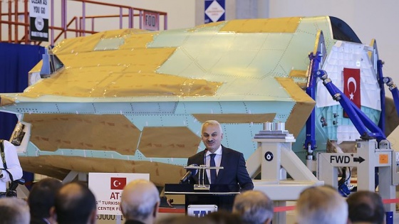 İlk Türk JSF/F-35 uçağının orta gövdesi teslim edildi