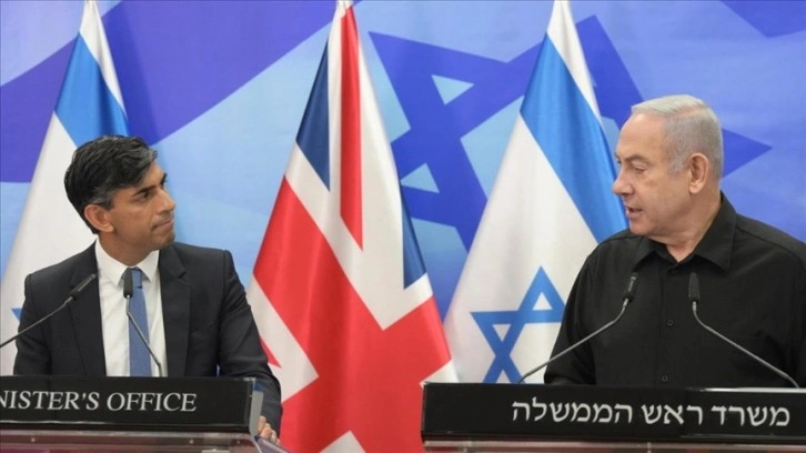 İngiltere Başbakanı Sunak, İsrailli mevkidaşı Netanyahu'yla öldürülen yardım görevlilerini görü