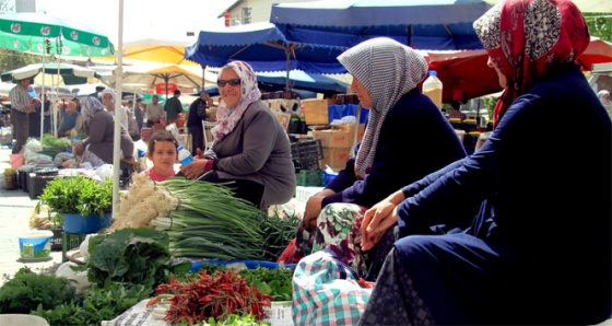 İnsanı ve ürünleri organik 700 yıllık pazar