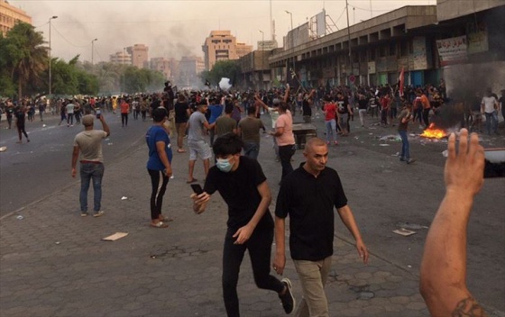 Irak'ta devam eden hükümet karşıtı gösterilerde 43 kişi öldü