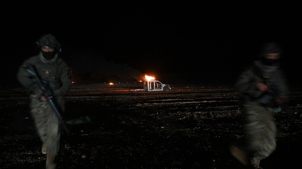 Irak'ta Salahaddin kentinde Haşdi Şabi karargahına y&ouml;nelik f&uuml;ze saldırısı d&uuml;zenlendi