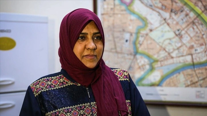Irak’ın 2003 sonrası ilk kadın muhtarı görevini özveriyle yürütüyor