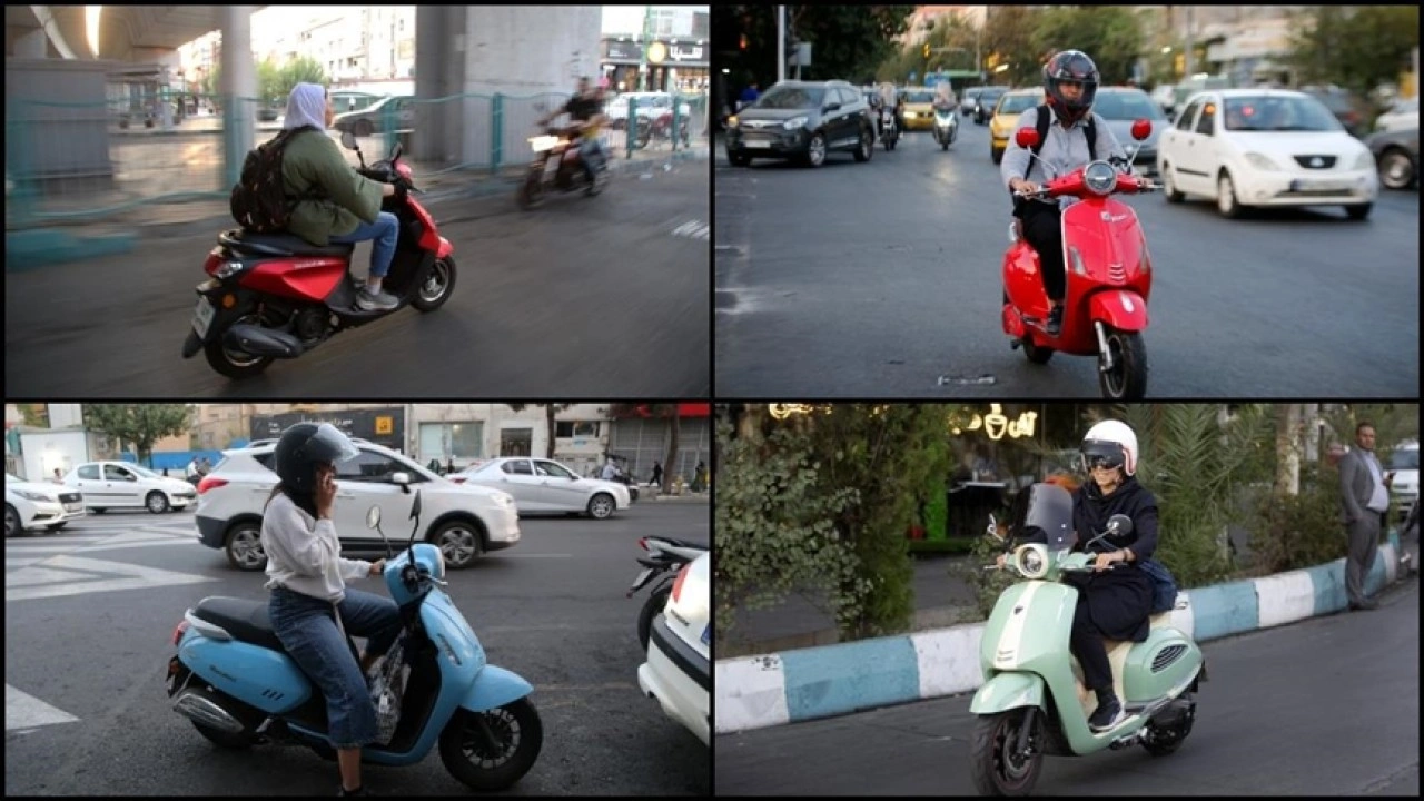 İran’da kadınlar motosiklet ehliyeti almanın önündeki engellerin kalkmasını istiyor