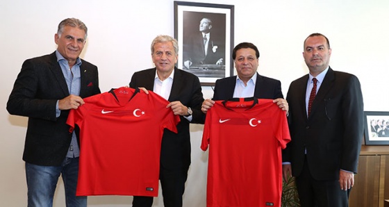 İran Futbol Federasyonu'ndan TFF'ye ziyaret