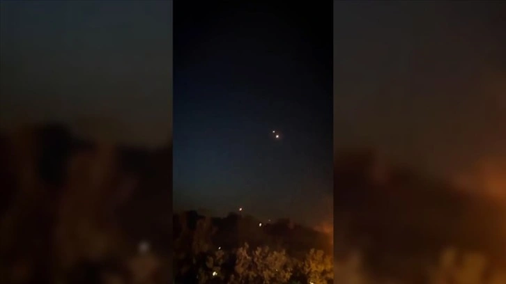İran Hava Kuvvetleri Üssüne ev sahipliği yapan İsfahan eyaletinin kuzeydoğusunda patlamalar yaşandı