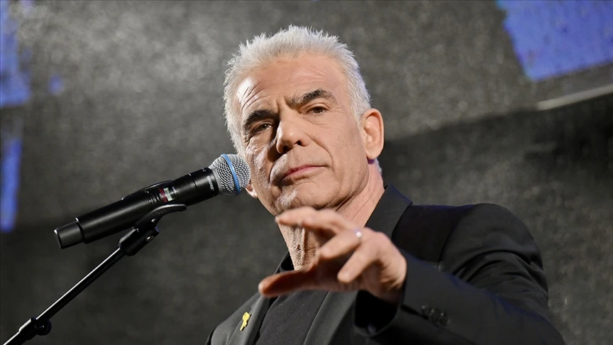 İsrail ana muhalefet lideri Lapid: Gazze'ye saldırılar durmazsa dünya İsraillilere kapılarını kapatacak