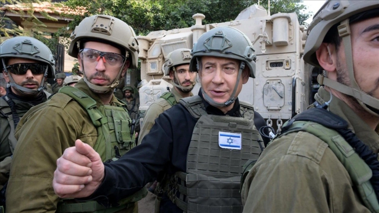 İsrail Başbakanı Netanyahu, Gazze sınırındaki İsrail yerleşimine gitti