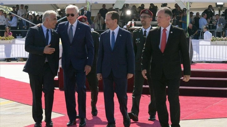 İsrail: Biden'ın ziyareti, gelecek yıllarda açıklanabilecek başarılara imza attı