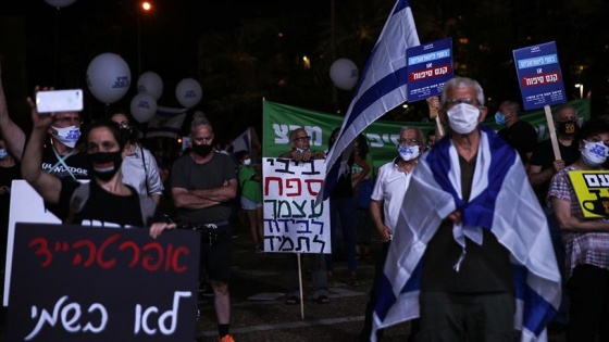 İsrail’de 'ilhak' karşıtı protestolar devam ediyor  