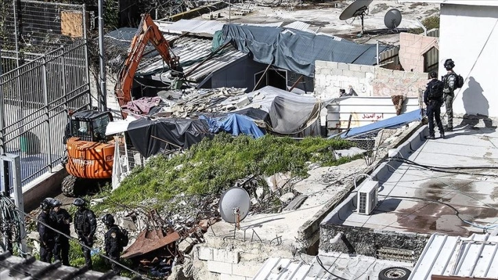 İsrail, evleri yıkılan Filistinlilerin hakkını savunan Ebu Diyab'ın evini yıktı