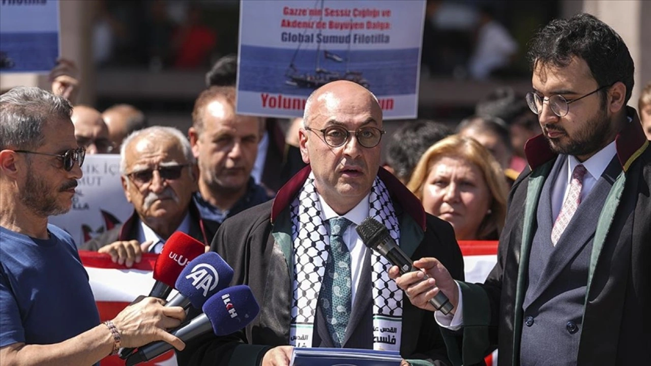 İsrail'in Küresel Sumud Filosu'na yönelik saldırılarına suç duyurusu