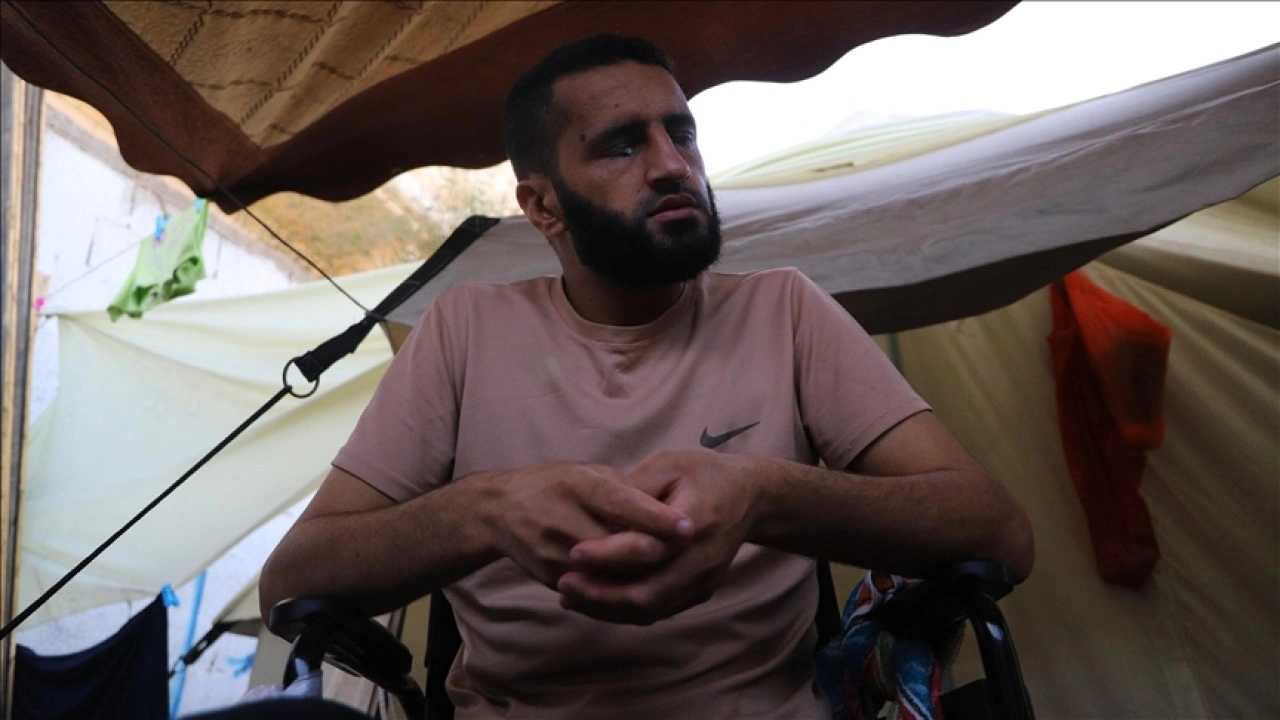 İsrail işkencesi sonucu görme yetisini kaybeden Filistinli Mahmud, özgürlüğüne acı içinde kavuştu