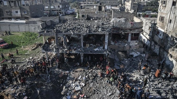 İsrail ordusu Gazze'deki Cibaliya Mülteci Kampı'nı bombaladı